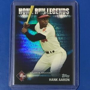 Hank Aaron #HRL-1 2012 Topps Prime 9 [Home Run Legends] Baseball Trading Card